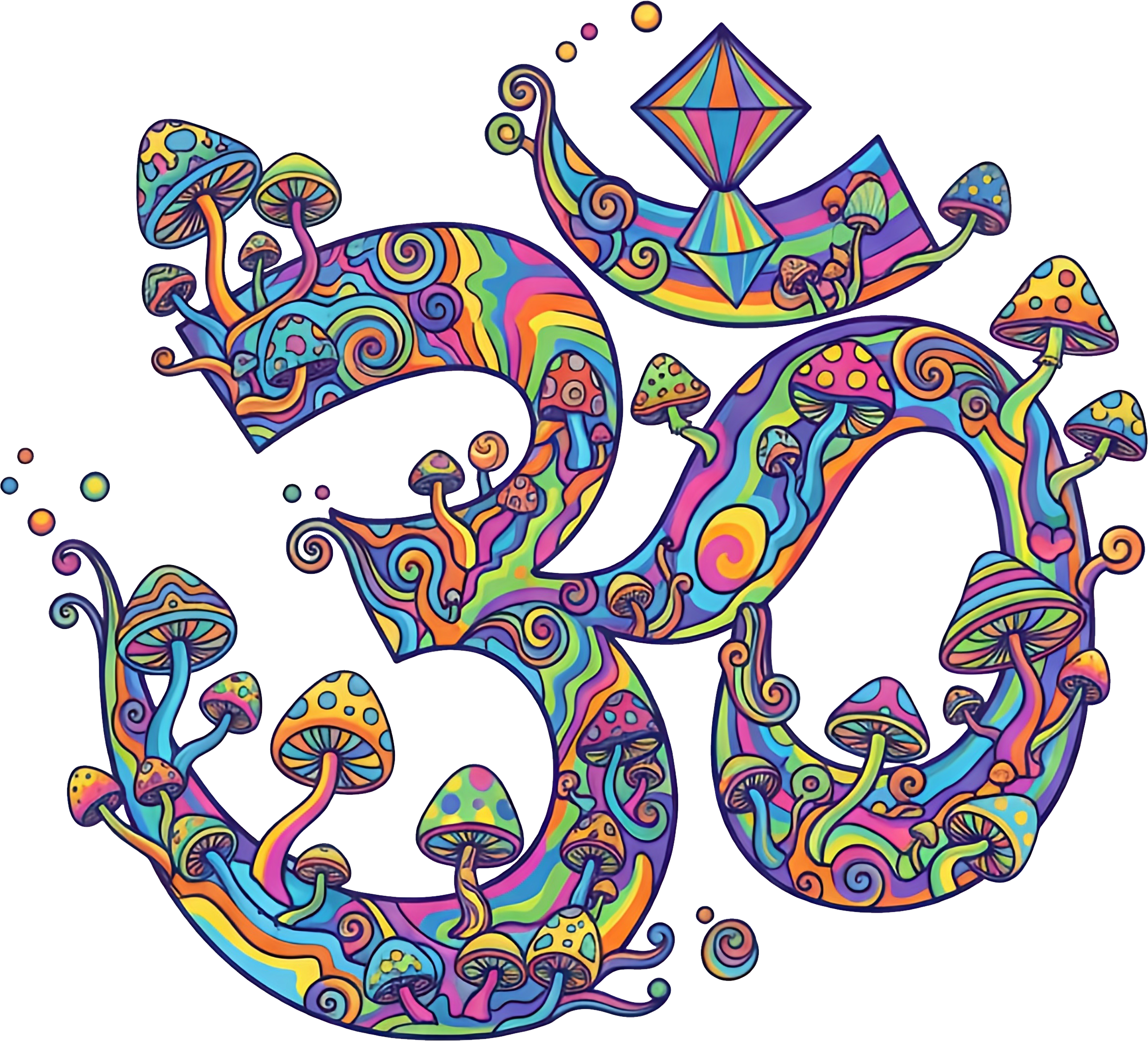 MEXOLOGY.ORG "Om" Zip Hoodie